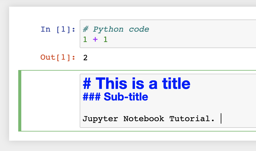 Jupyter Notebook Home